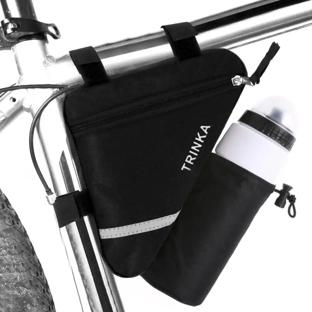 Triangle Bicycle Bag Bike Waterproof Storage Saddle Cycling Frame Pouch Holder Bolsa Bicicleta Accessories