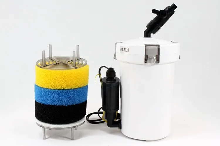 SUNSUN HW-602B мини внешний фильтр для аквариума 106 GPH до 20 галлонов