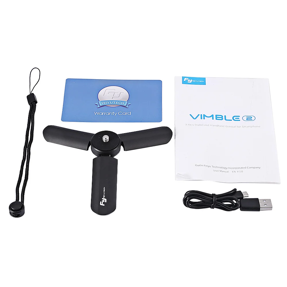 FeiyuTech Vimble 2 3 оси ручной смартфон Gimbal стабилизатор с 183 мм Полюс штатив для IPhone X 8 7
