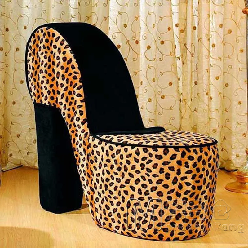 Modern European Styling Chair Positions Creative High Heels Shoes