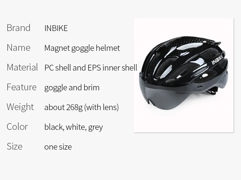 INBIKE велосипедные шлемы для мужчин и женщин MTB дорожный велосипедный шлем ультралегкий цельный велосипедный шлем с очками для езды