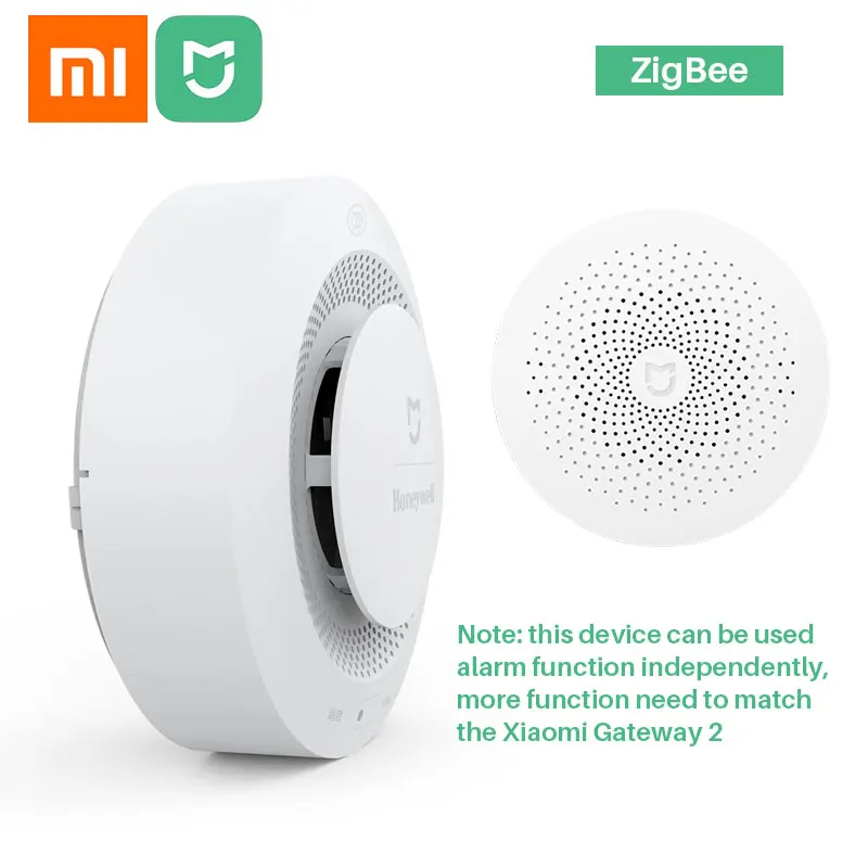 Xiao mi jia Honeywell пожарная сигнализация детектор дыма датчик звуковая визуальная