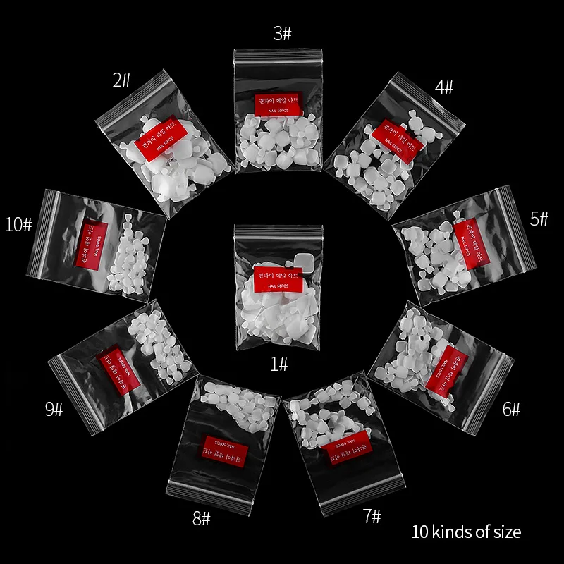 500 шт прозрачные натуральные накладные мысок УФ светодиодный полное покрытие накладные ногти для пальцев ног расширение Типсы для педикюра Гибкая Смола Toenail Маникюр удлиненный кончик