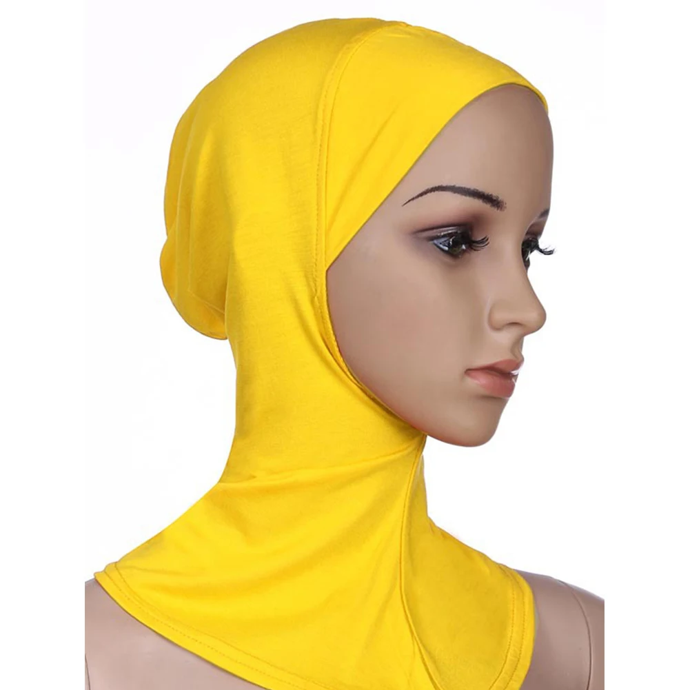 Pleine Couverture Intérieure De Coton Musulman Hijab Cap Islamique Turban Tête Usure Chapeau Underscarf Hijab *