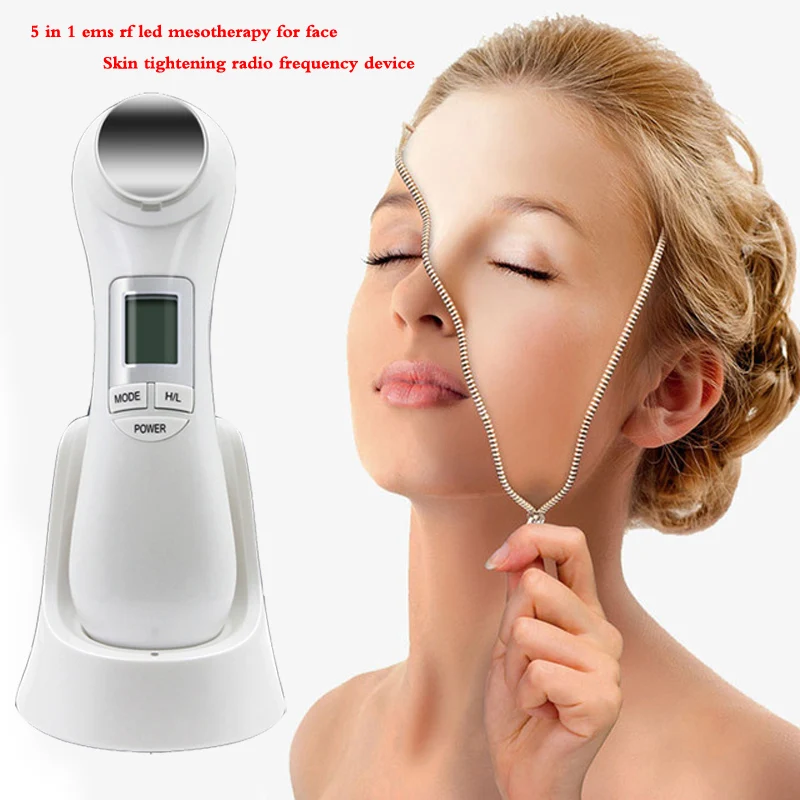 Facial Neck Massager Anti-Wrinkle 45 /°C /± 5 /°C Magnetic Heat high Frequency Vibration Facial Machine Anti-Aging Skin Care Beauty Instrument Firming USB Charging Skin Care Tools