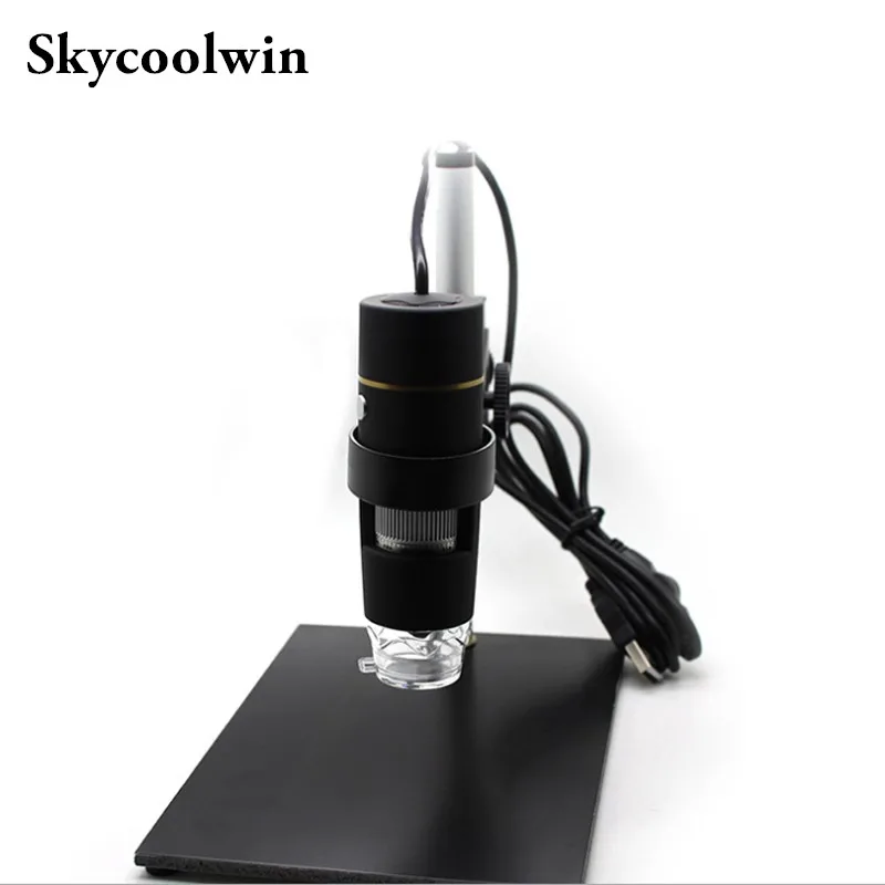 

Microscope Repair Magnifier 8 LED 500x USB Digital Microscope holder Magnification Soldering Standing Lamp Endoscope *