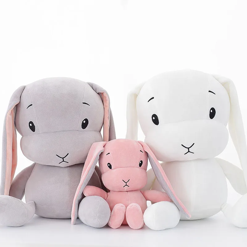 Decorative pillow Newborns Room Decoration Plush Toys Infant Kids Multifunction Rabbit sleep toys Baby Bedding toy