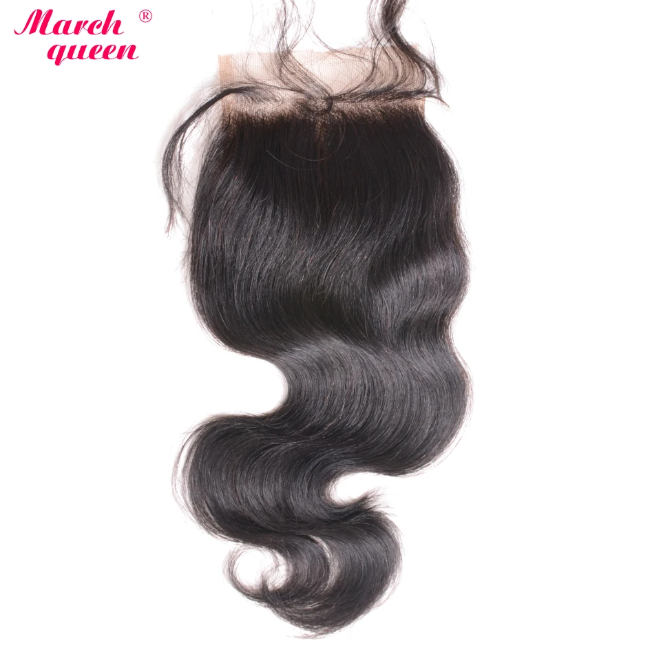 Aliexpress.com : Buy March Queen 5x5 Lace Closure Pre Plucked Brazilian ...