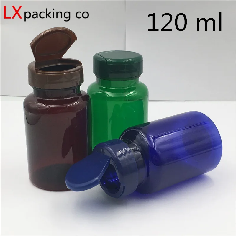 50PCS  80ML 120ml 150ML 200 250ML brown Green Plastic Empty Bottles Jar Creams powders bath salts Cosmetic Containers Retail pot 20 50pcs lot gold color zip lock bags pouches cosmetic plastic laser zipper plastic retail packaging poly pouches ziplock bags