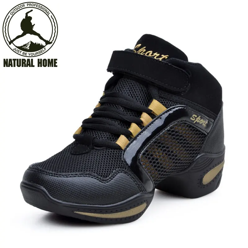  NaturalHome Feature Soft Outsole Breath Dance Shoes Sneakers for Woman Boot Practice Shoes Modern Dance Jazz Shoes 