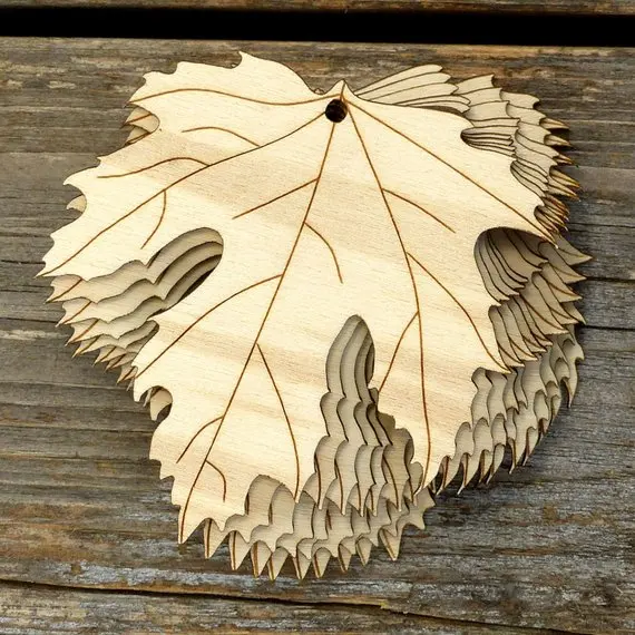 

Wooden maple leaf Laser Cut Unfinished DIY leaf tags,Wood fall leaf tags,Tree Leaf craft shape