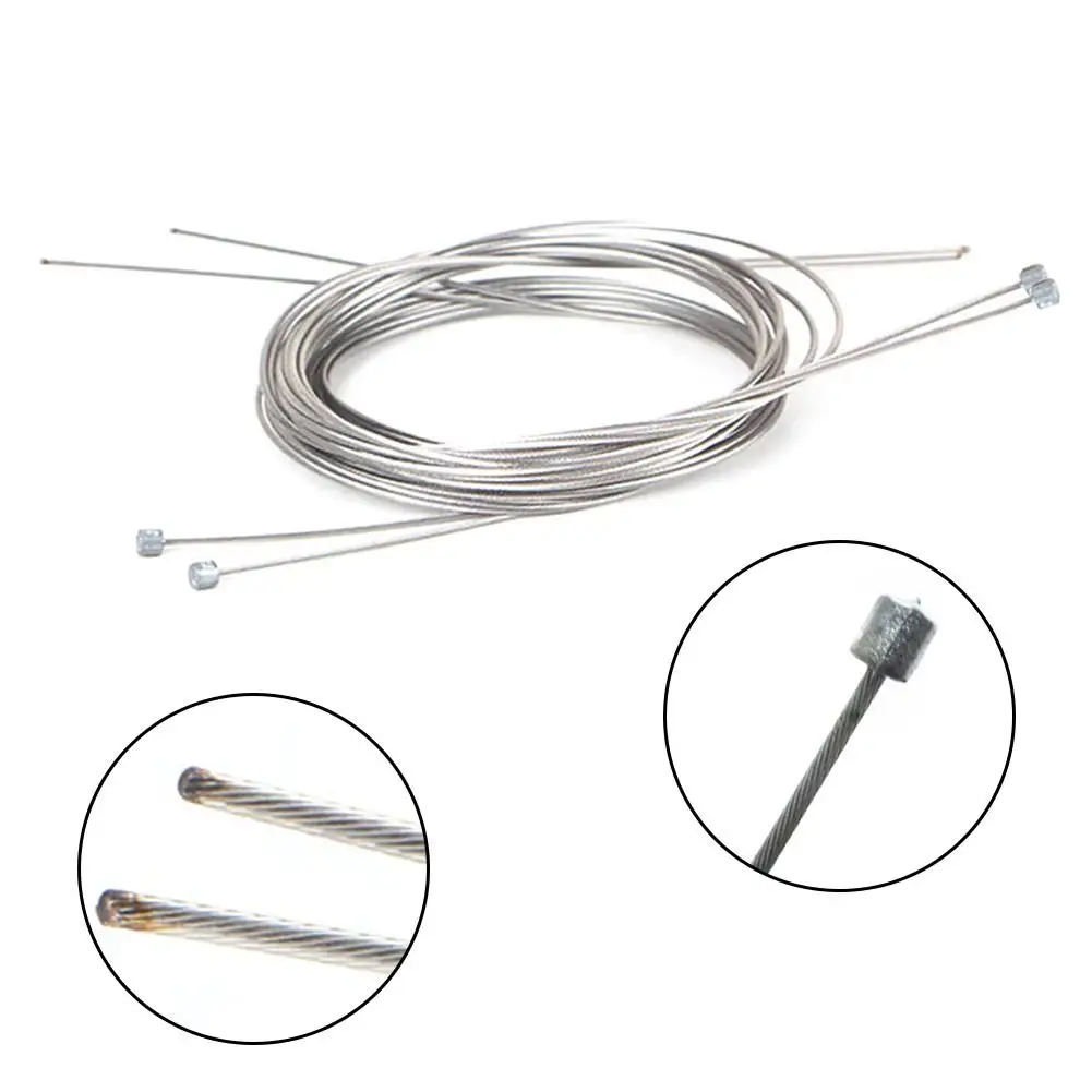 BICYCLE BIKE GEAR SHIFT CABLE WHITE