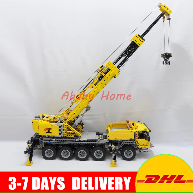 

IN STOCK Free shipping 2606pcs LEPIN 20004 Motor power mobile crane MK Model Building blocks Bricks 42009