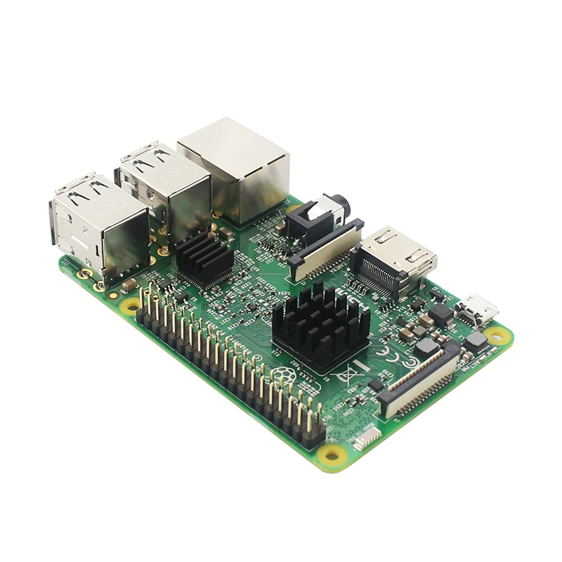 NESPi чехол + Raspberry Pi 3 Model B Наборы 32/64/128 ГБ sd карта Мощность адаптер теплоотвод 2