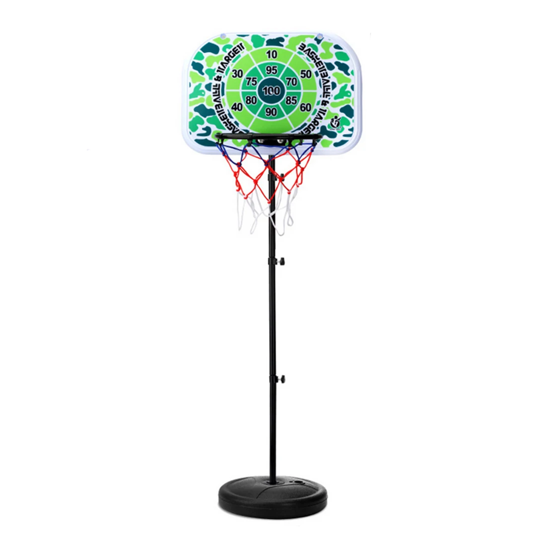 

Surwish 2m Adjustable Portable Basketball System Outdoor Fun Sports Toy for Children - Camouflage Version