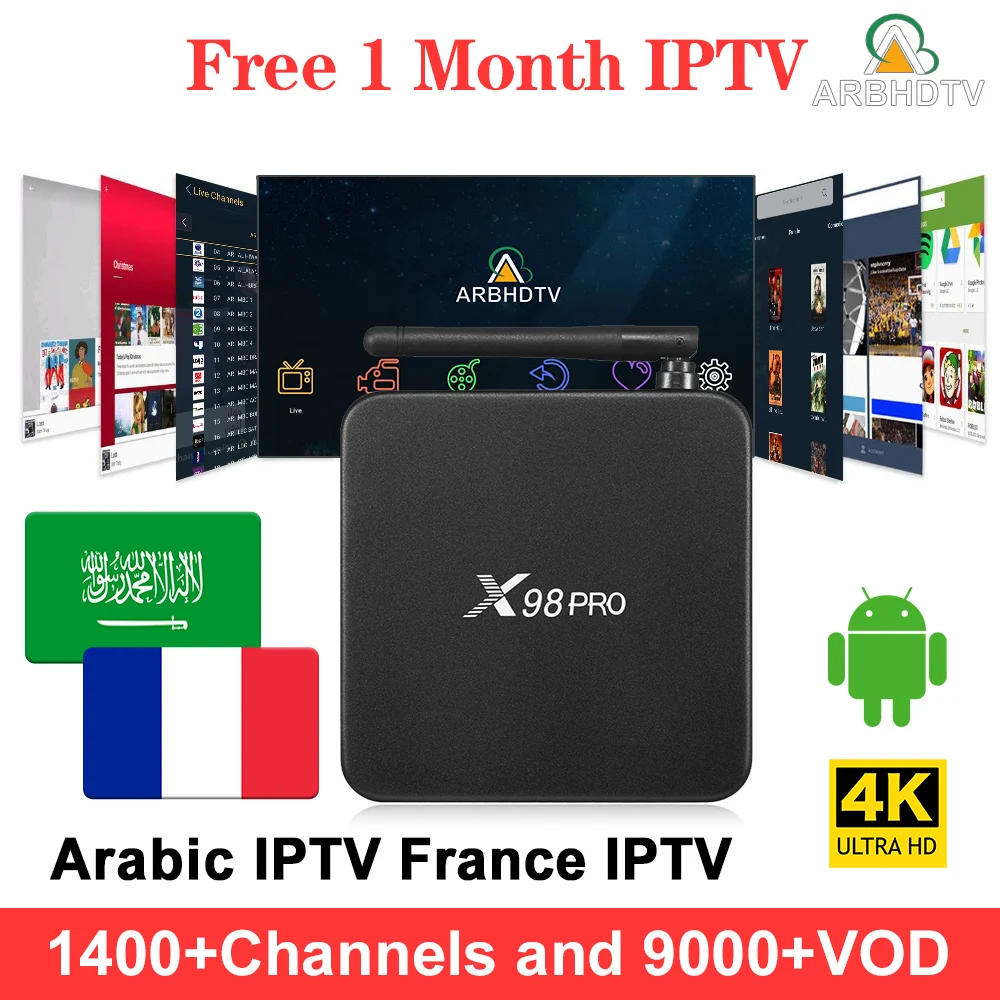 

IPTV France Arabic French IPTV Free 1 Month IPTV X98 Pro Andrioid TV Box Belgium IP TV Morocco IP TV Netherlands Turkey IP TV