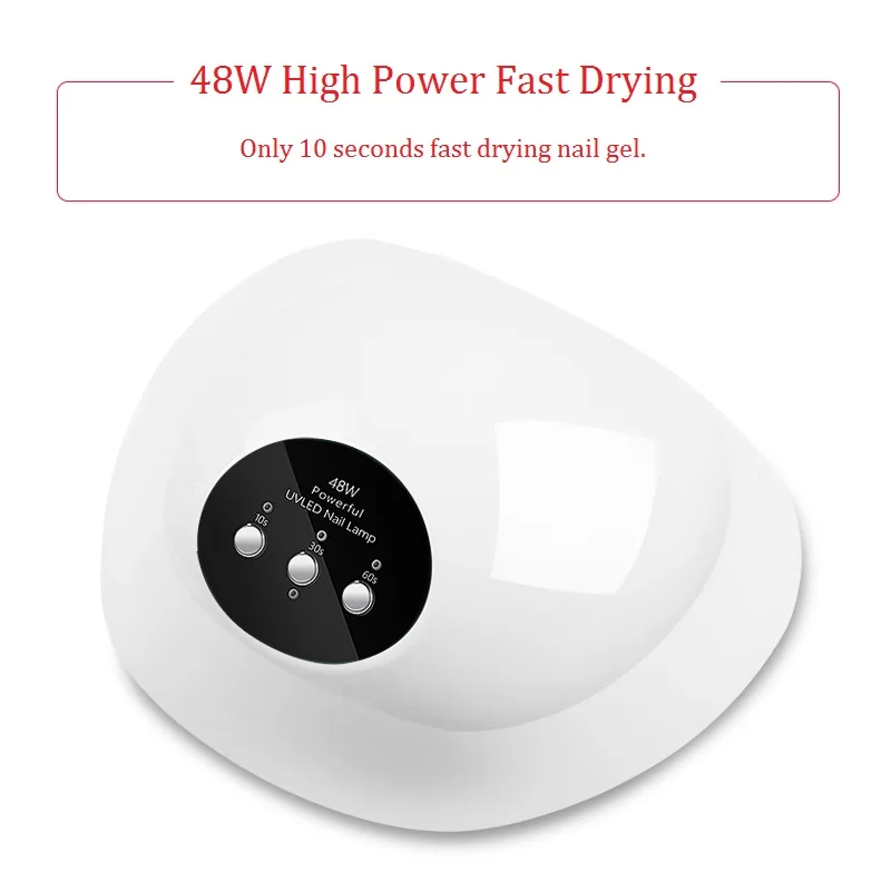 UV Lamp Nail SUN Dryer 48W SUNUV LED For All Gel 24 Leds Automatic Sensing Bottom 10S/30S/60S Timer Manicure|Сушилки для ногтей| |