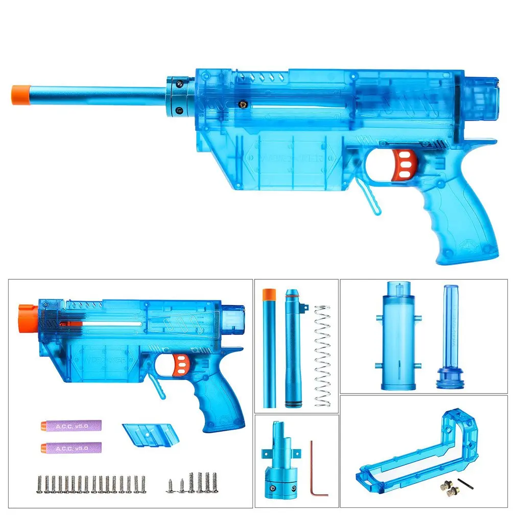 

Worker YY-R-W019-W024 R Type Mod Kits Set for Nerf N-Strike Elite Stryfe Blaster Short Bullets B/A Pump Kit Toy Gun Accessories