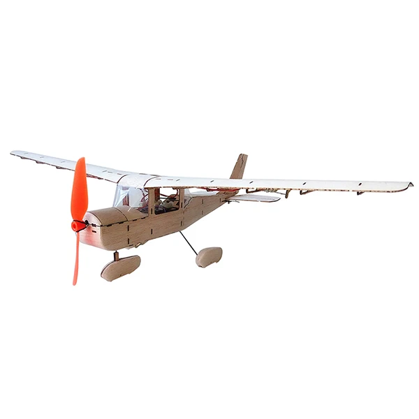 Мини Cessna 182 435 мм размах крыльев пробкового дерева лазерная резка RC самолет комплект