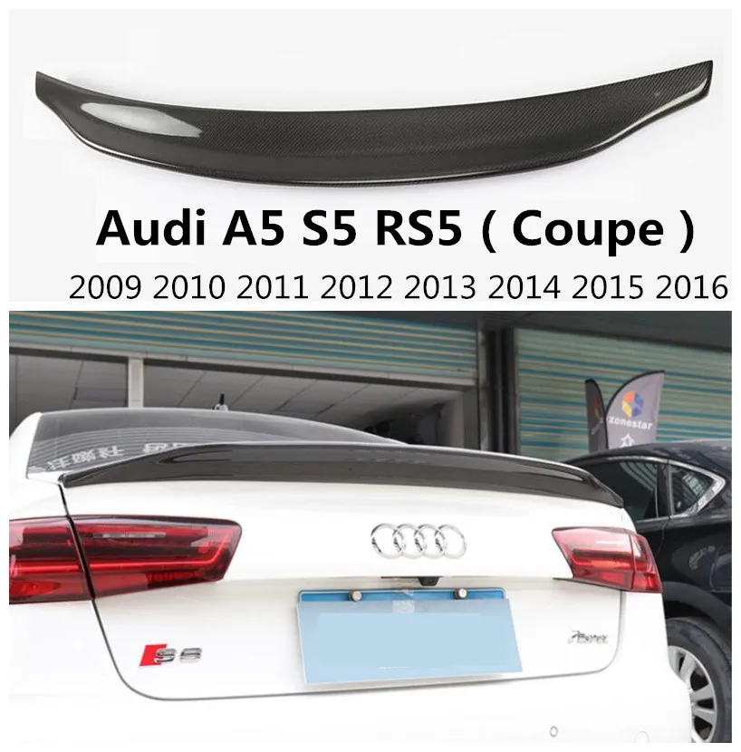 Carbon Fiber Spoiler For Audi A5 S5 RS5 ( Coupe ) 2009