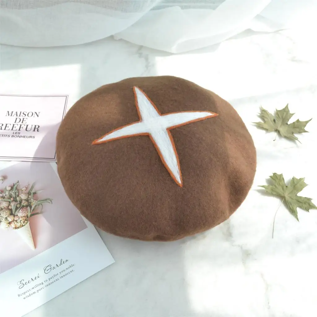 

Manual wool felt hat Super of lovely creative fashion hat girl of autumn and winter