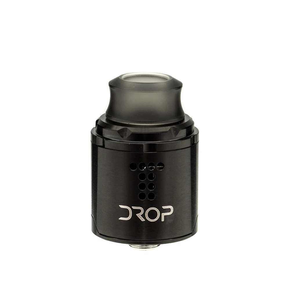 

E Cig Atomizer Original Digiflavor Drop Solo RDA Single Coil 22mm/24mm Dop with Two Caps and BF Squonk 510 Pin Deep Base