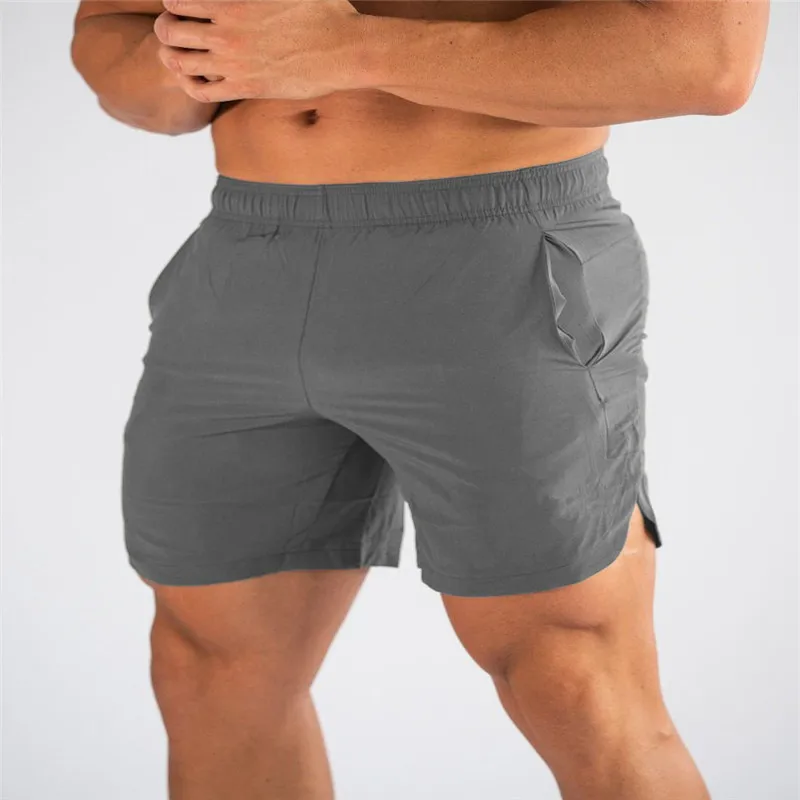 Мужские спортивные шорты для фитнеса, Брендовые мужские шорты для бодибилдинга, пробежек, тренировок, тренировок, мужские шорты, летние крутые короткие спортивные штаны
