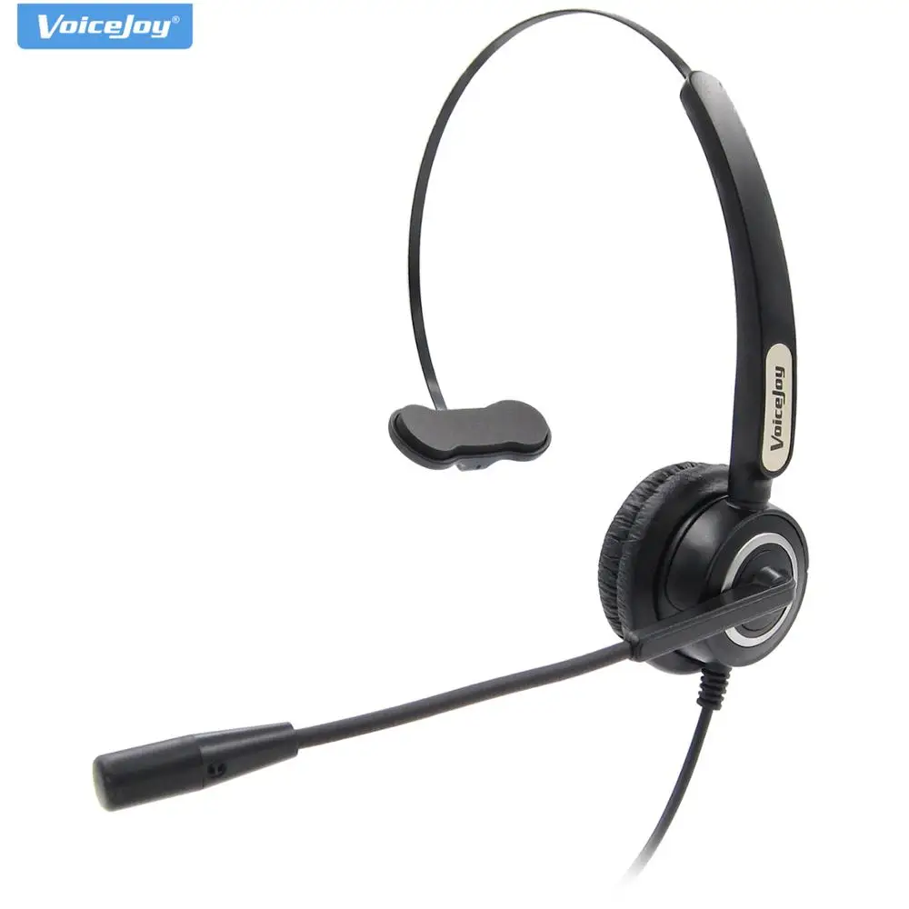 RJ9 Corded Telephone Headset Noise Canceling Mic for AVAYA 2400 4600