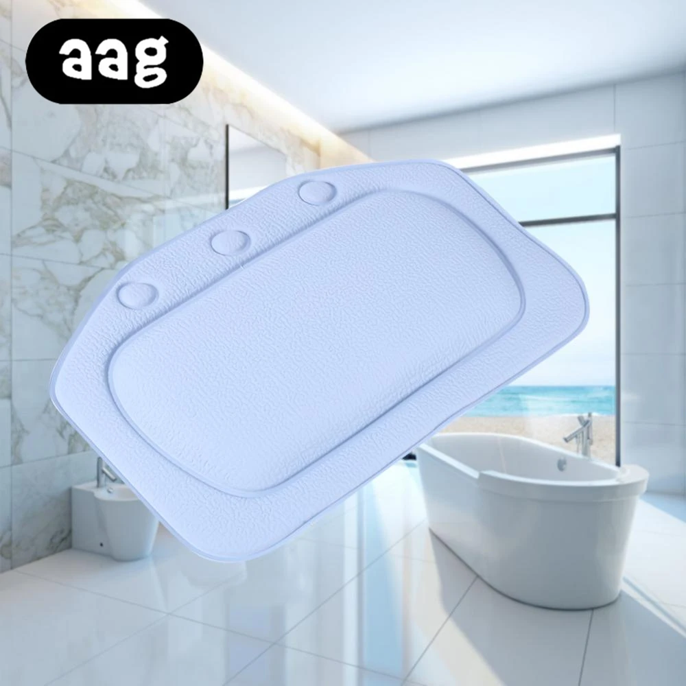 AAG سبا وسادة حمام المنزل حوض الاستحمام وسادة PVC الرقبة الاستحمام وسادة لينة المخده الالتصاق حوض الاستحمام وسادة اكسسوارات 21*31 سنتيمتر