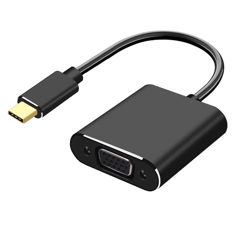 Переходник VGA Type C мама USB папа для Huawei Mate 10 Macbook компьютера кабель удлинитель