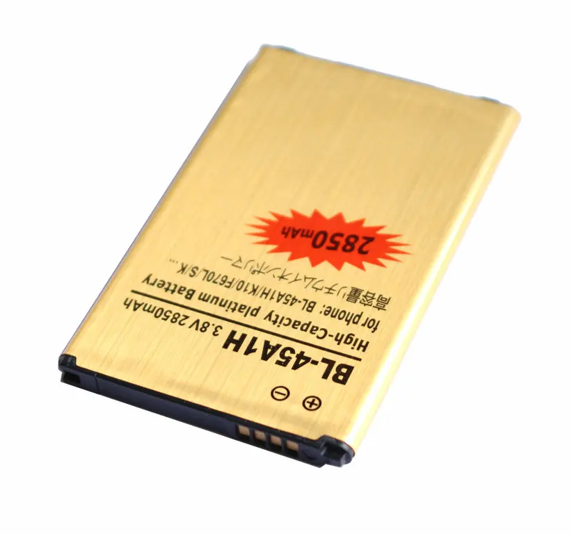 Ciszean 2850mAh BL 45A1H / BL45A1H золотистый Сменный аккумулятор для LG K10 F670L F670K F670S F670 K420N LTE Q10 K420