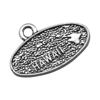 

my shape 30 double sides Hawaii Map Cheap Charm Daywear 30pcs