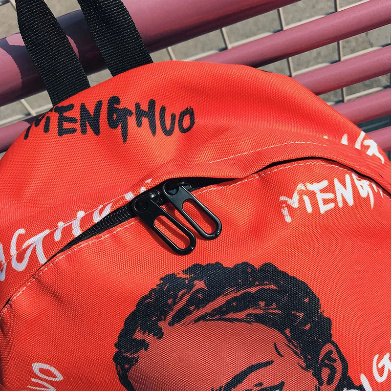 Menghuo Fresh Style Women Backpacks Full Print Bookbags 3D Backpack School Bag for Girls Rucksack Female Travel Backpack Mochila (39)