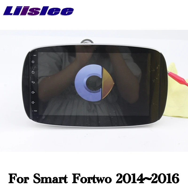 Perfect Liislee Car Multimedia Player NAVI For Mercedes Benz MB For Smart Fortwo C453 A453 W453 2015~2018 Radio Stereo 4G GPS Navigation 10