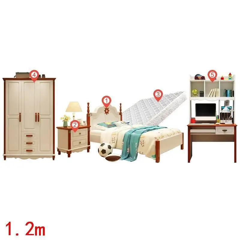 Chambre Tempat Tidur Tingkat Kids Toddler Muebles De Dormitorio Bedroom Lit Enfant Cama Infantil Wood Baby Child Furniture Bed