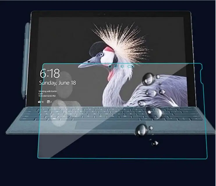 Защитная пленка из закаленного стекла для microsoft surface book 2 13," 15,6" Tablet PC, защитная пленка с защитной посылка