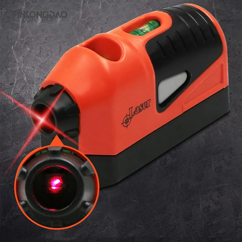 

Mini Vertical Spirit Level Tool Laser Level Laser Straight The Laser Guided Level Line Measurement Gauge Tool