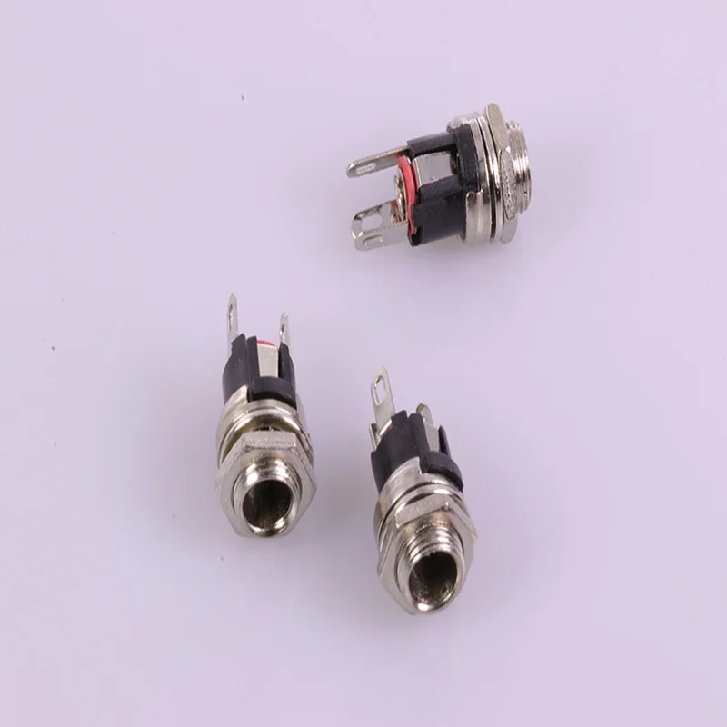 1 шт./лот DC Панель Разъем 5 5x2 1mm Женский Питание адаптер Металл гнездам Jack