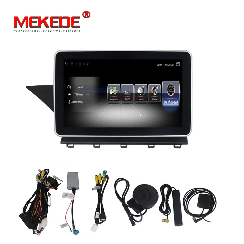 Cheap MEKEDE HD 3GB RAM +32GBROM FOR Benz GLK Class X204 2008~2015 Android 7.1 Car DVD player gps audio auto stereo Multimedia 1