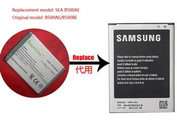 

wholesale 100PCS battery B500AE for Galaxy S4 Mini i9190,i9195,I257,I9192,SHV-E370,SHV-E370D,i9198,L520,SCH-I435,i9197X,I9197