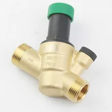 1/2 латунь предохранительный редукционный клапан водопроводный регулятор давления воды клапан понижающий давление воды поддерживающий клапан