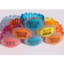 50 шт. часы карты 125 кГц RFID ABS Браслеты ручной карты водонепроницаемый подходит для бассейна/сауны/клуба