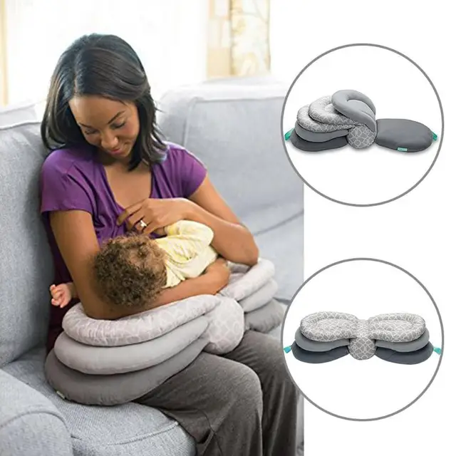 Baby Pillows Multifunction Nursing Breastfeeding Layered Washable Cover