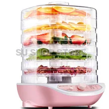 Осушитель для пищевых продуктов, фруктов, овощей, травы, мяса, сушильная машина для домашних животных, закуски, сушилка для пищевых продуктов с 5 лотками 220 В