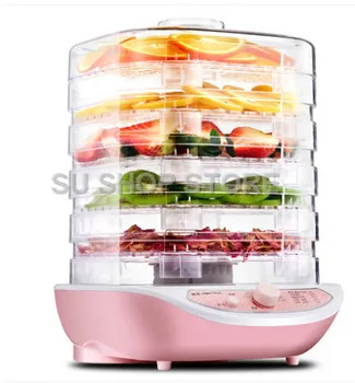 Food Dehydrator Fruit Vegetable Herb Meat Drying Machine Pet Snacks food Dryer with 5 trays 220V food dehydrator fruit vegetable herb meat drying machine snacks food dryer with 5 trays eu plug