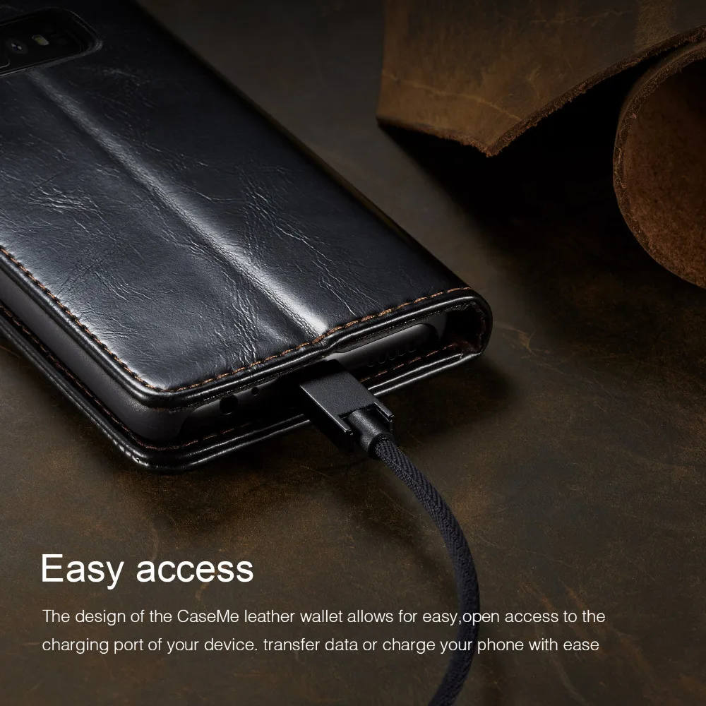 CaseMe S10, Не доставая его из чехла для samsung Galaxy S10E чехол для samsung S10 плюс Магнитный автофлип кожаный чехол-кошелек для телефона с подставкой-держателем в виде крышки