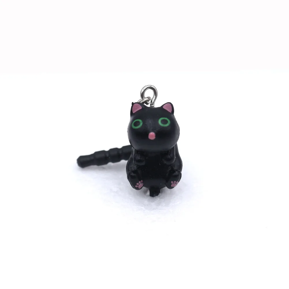 Очаровательная Pet серия Япония маленький кот Милый щенок 3,5 мм Универсальный пылезащитный Разъем для наушников заглушка для порта гарнитуры крышка