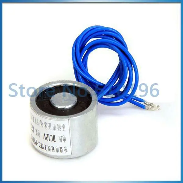 

12V DC 3W Electric Lifting Magnet Holding Electromagnet Lift 2.5Kg Solenoid