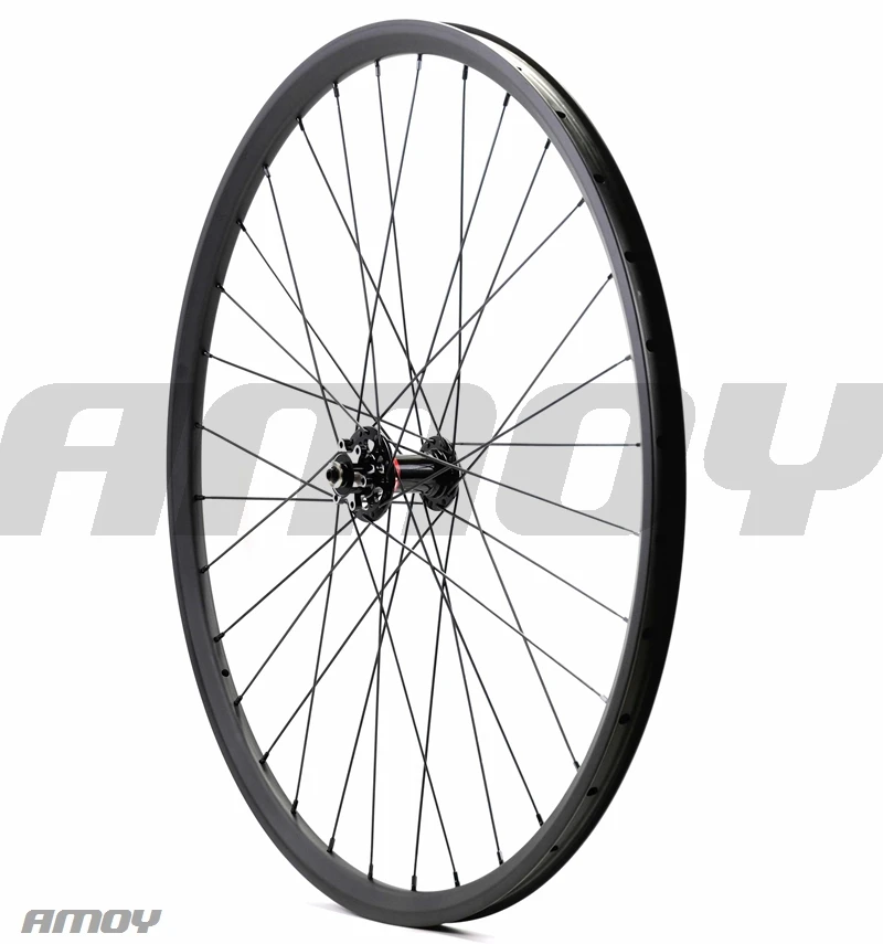 27.5er MTB AM ENDURO 32 мм бескамерные карбоновые колеса 34 глубокие UD 3K матовые глянцевые 28H