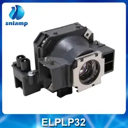 Snlamp Совместимость ELPLP32 V13H010L32 лампы проектора с корпусом для EMP-732 EMP-737 EMP-740 EMP-745 EMP-750 EMP-755 EMP-760